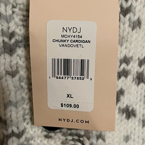 NWT - NYDJ brand Chunky Cardigan XL - Picture 4 of 4